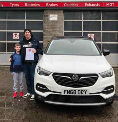 Another happy Great Central Auto customer