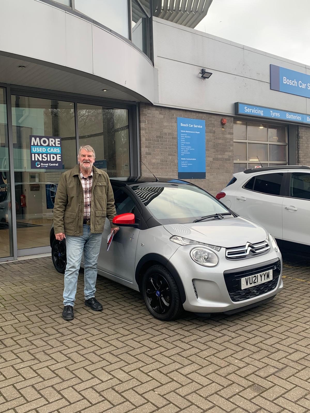 Another happy Great Central Auto customer