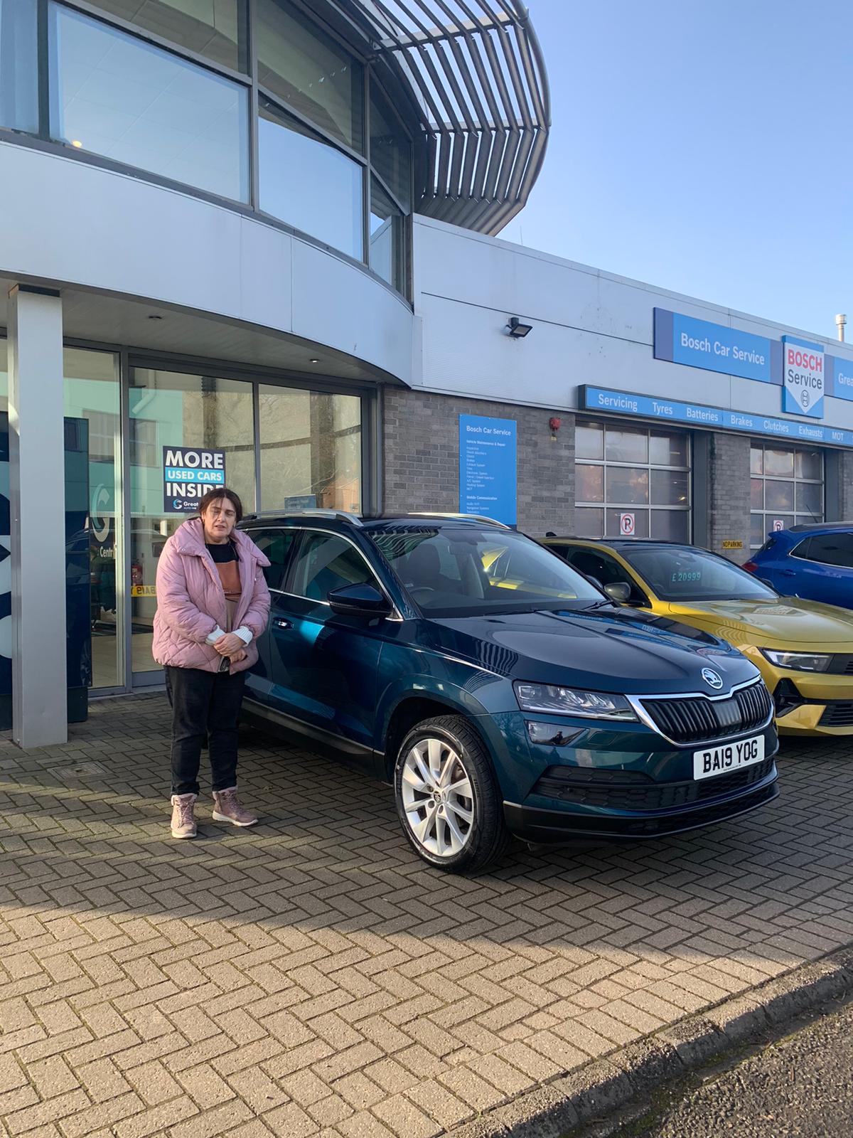 Another happy Great Central Auto customer