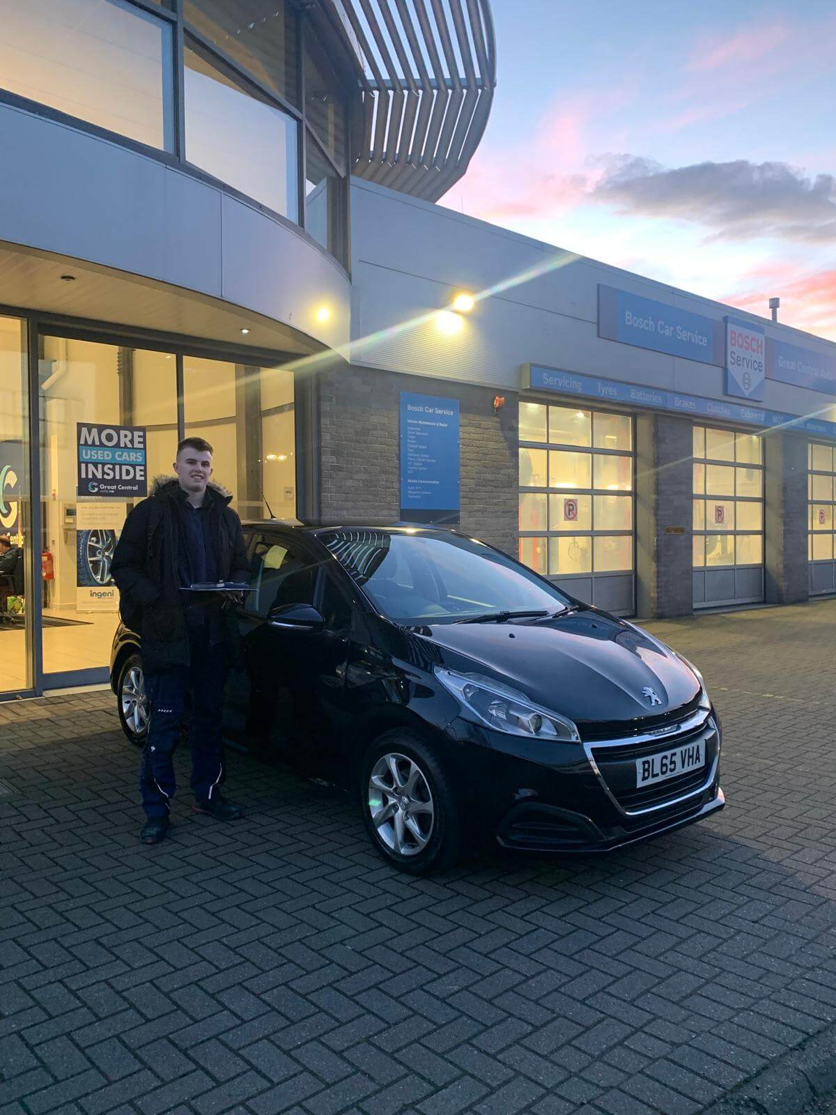 Another happy Great Central Auto customer