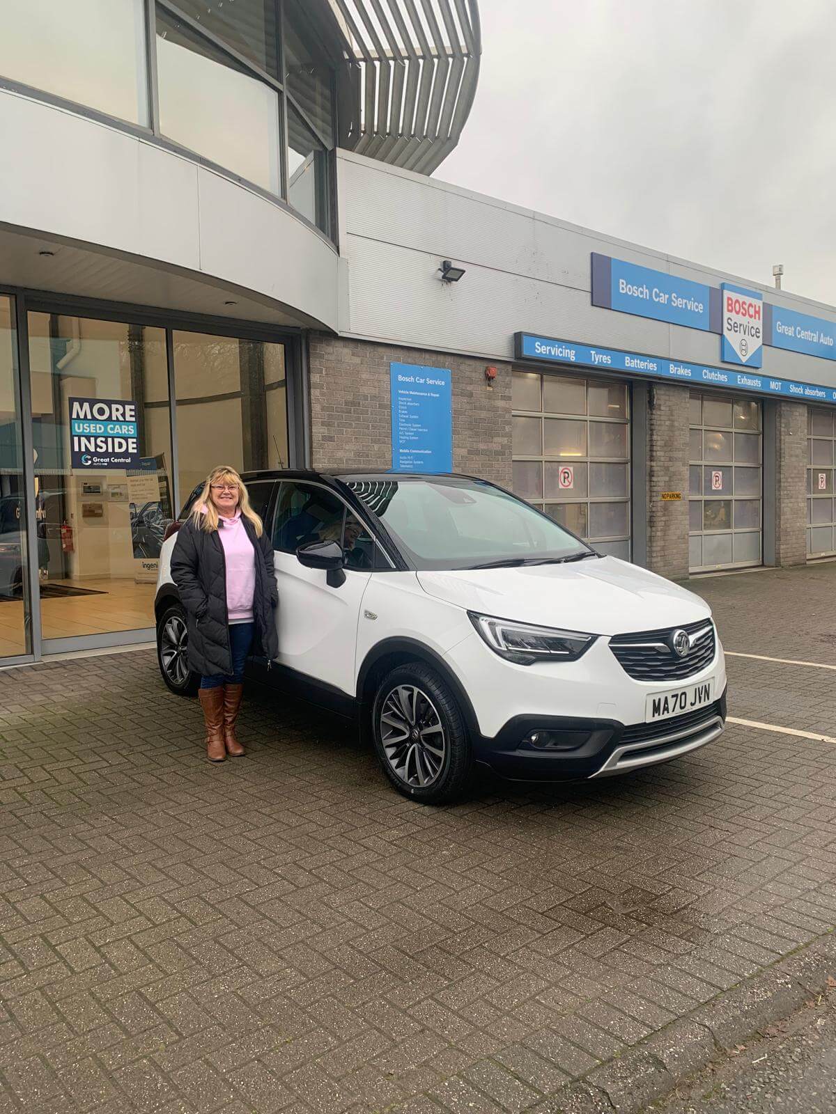 Another happy Great Central Auto customer